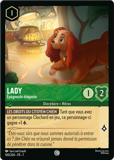 Lady Epagneule Elegante