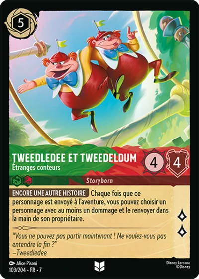 Tweedledee Et Tweedeldum Etranges Conteurs