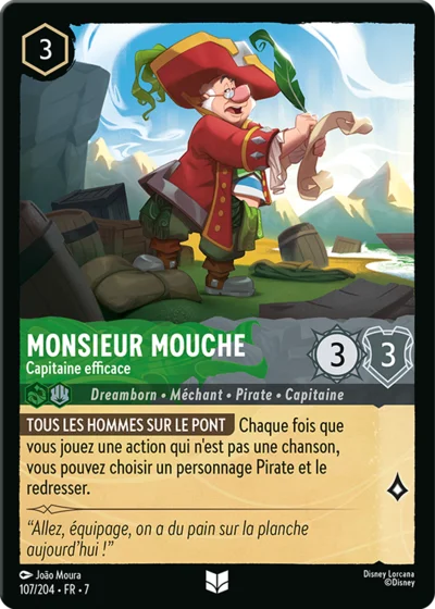 Monsieur Mouche Capitaine Efficace