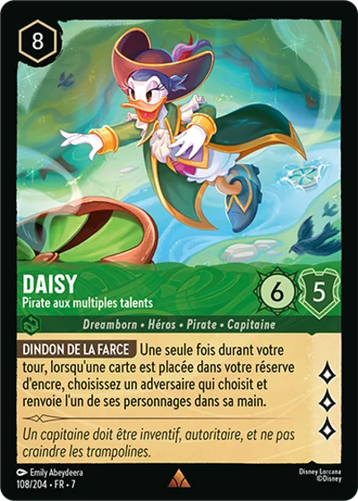 Daisy Pirate Aux Multiples Talents