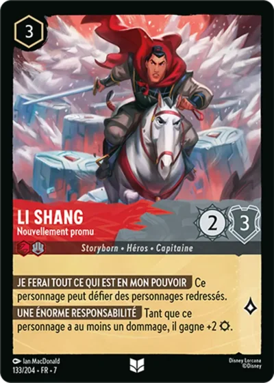 Li Shang Nouvellement Promu