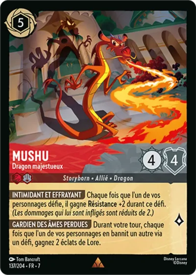 Mushu Dragon Majestueux