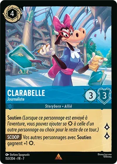 Clarabelle Journaliste