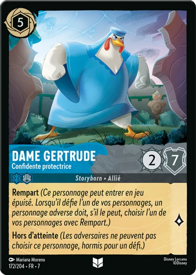 Dame Gertrude Confidente Protectrice