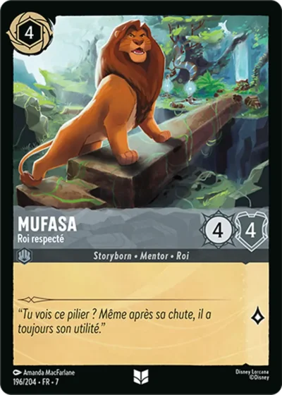 Mufasa Roi Respecte