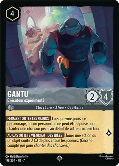 Gantu Executeur Experimente