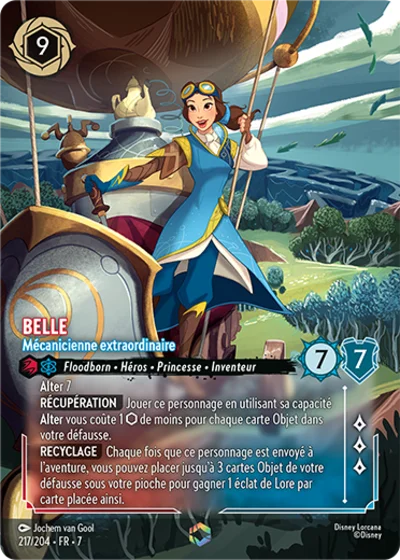 Enchanted Belle Mecanicienne Extraordinaire