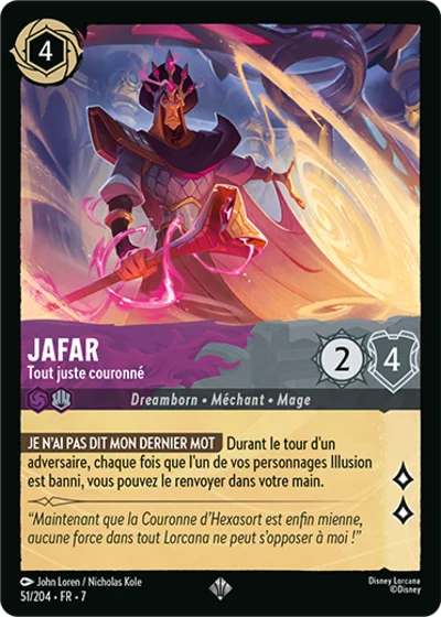 Jafar Tout Juste Couronne