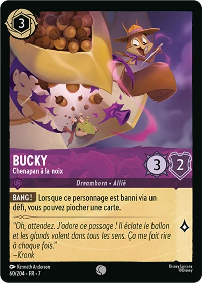 Bucky Chenapan A La Noix
