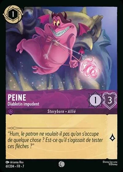 Peine Diablotin Impudent