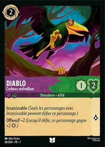Diablo Corbeau Malveillant
