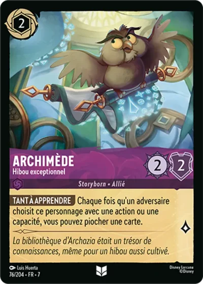 Archimede Hibou Exceptionnel