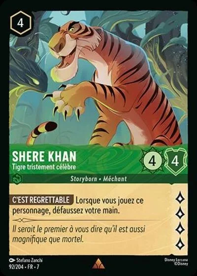 Shere Khan Tigre Tristement Celebre