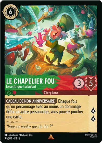 Le Chapelier Fou Excentrique Turbulent