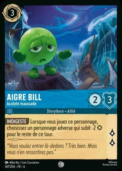Aigre Bill Acolyte Maussade
