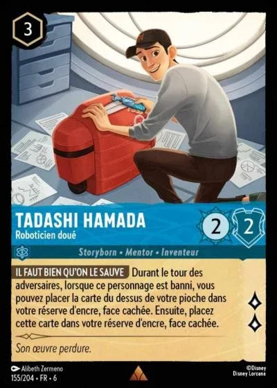 Tadashi Hamada Roboticien Doue