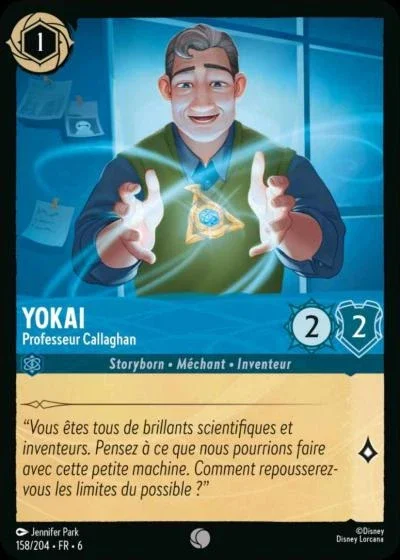 Yokai Professeur Callaghan