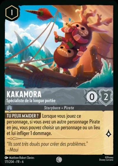 Kakamora Specialiste De La Longue Portee
