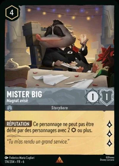 Mister Big Magnat Avise