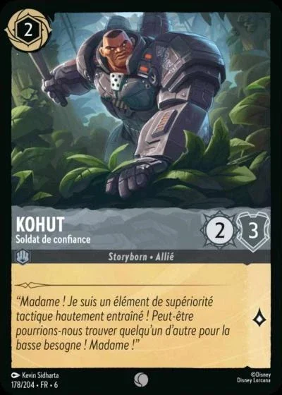 Kohut Soldat De Confiance