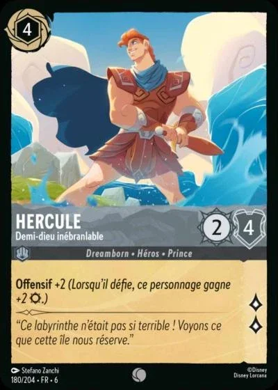 Hercule Demi Dieu Inebranlable