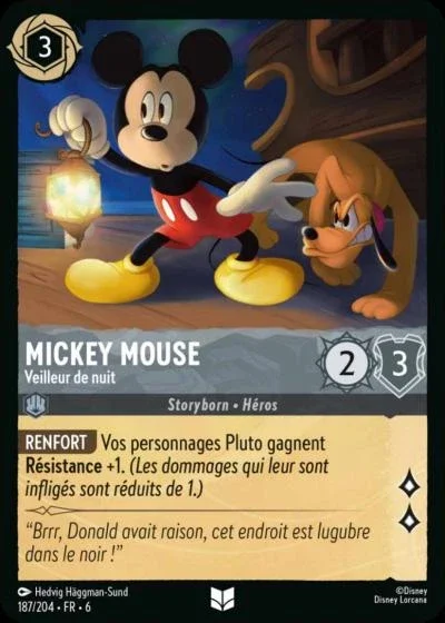 Mickey Mouse Veilleur De Nuit