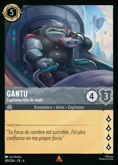 Gantu Capitaine Tete De Mule
