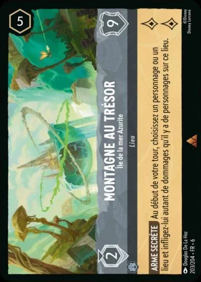 Motagne Au Tresor Ile De La Mer Azurite