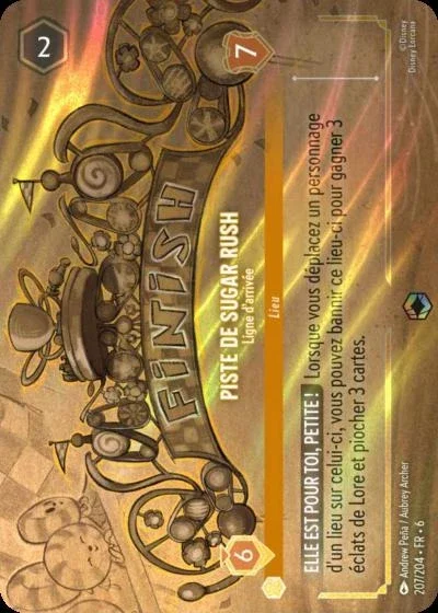 Enchanted Piste De Sugar Rush Ligne D Arrivee