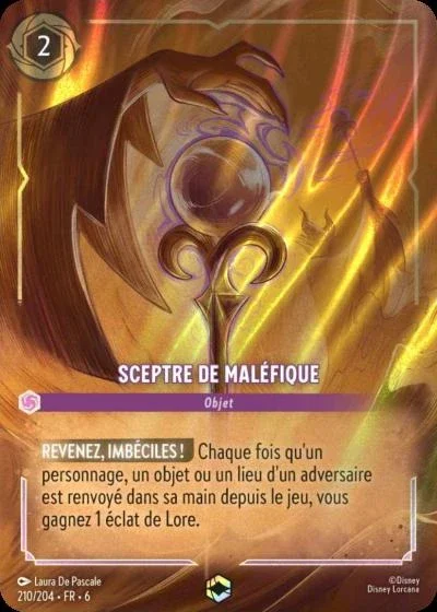 Enchanted Sceptre De Malefique