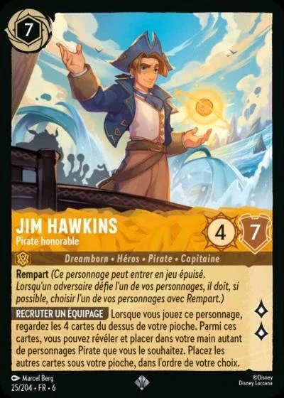 Jim Hawkins Pirate Honorable