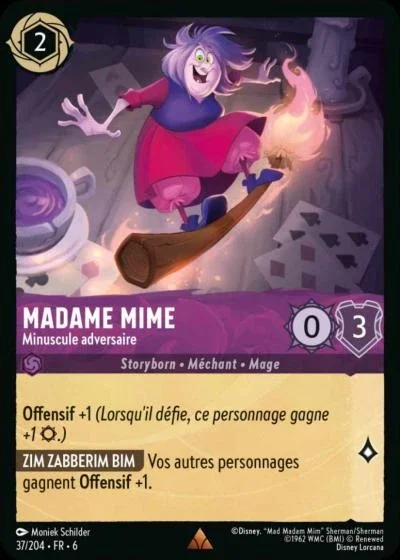 Madame Mime Minuscule Adversaire