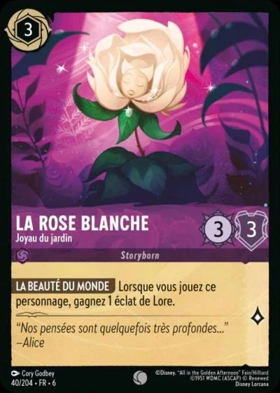 La Rose Blanche Joyau Du Jardin