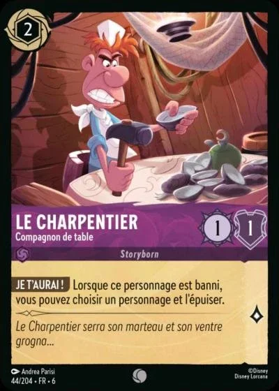 Le Charpentier Compagnon De Table