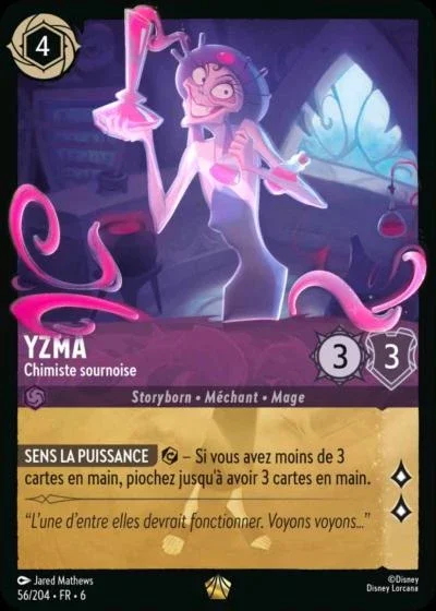 Yzma Chimiste Sournoise