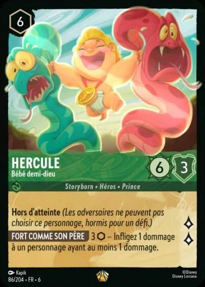 Hercule Bebe Demi Dieu
