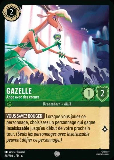 Gazelle Ange Avec Des Cornes
