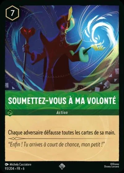 Soumettez Vous A Ma Volonte