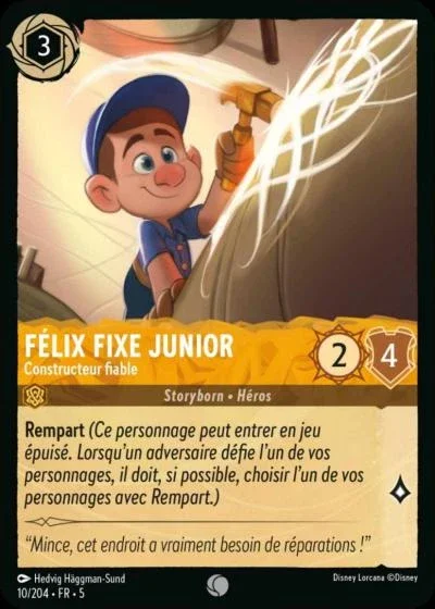 Felix Fixe Junior Constructeur Fiable