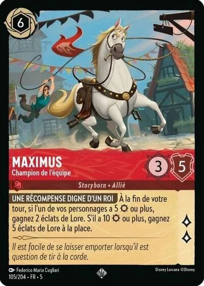 Maximus Champion De L Equipe