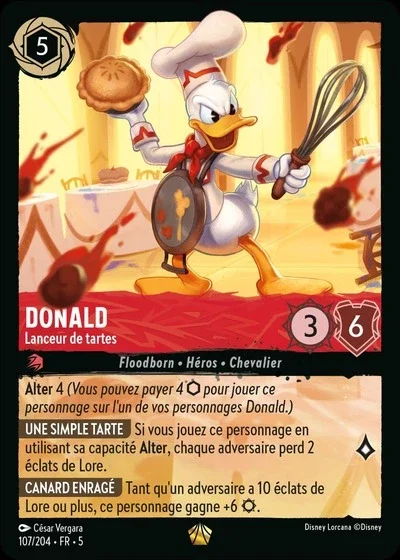 Donald Lanceur De Tartes