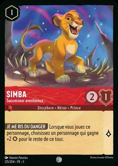 Simba Successeur Aventureux