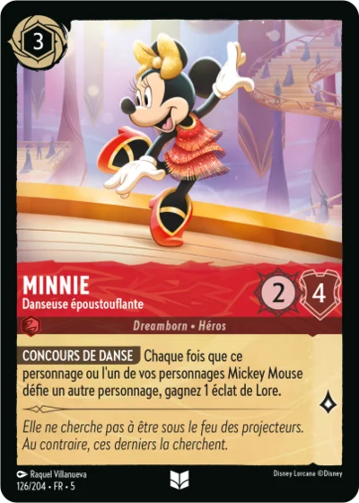 Minnie Danseuse Epoustouflante