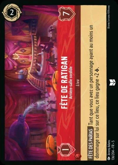 Fete De Ratigan Arriere Salle Sordide