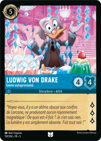 Ludwig Von Drake Genie Autoproclame