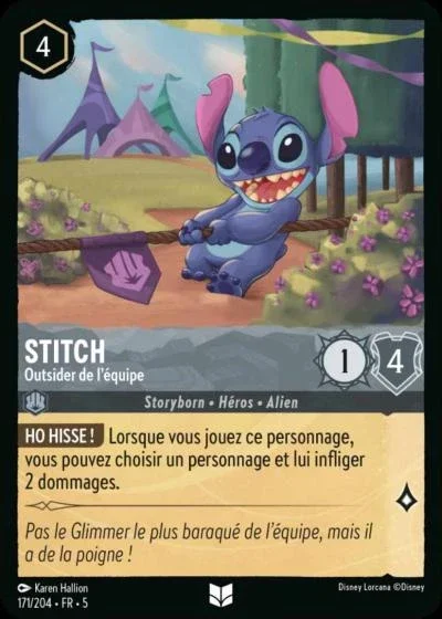 Stitch Outsider De L Equipe