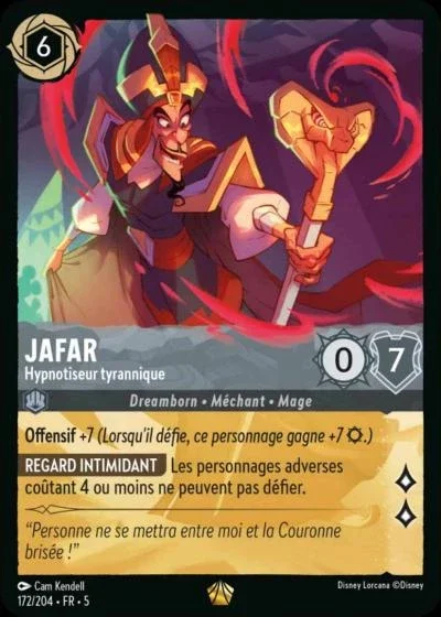Jafar Hypnotiseur Tyrannique