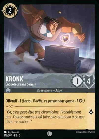 Kronk Enqueteur Sans Permis