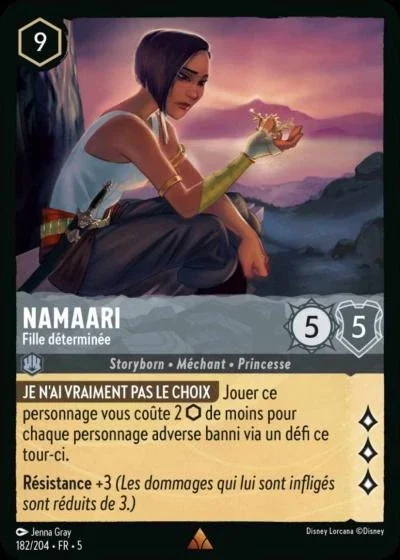 Namaari Fille Determinee