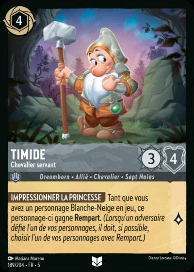 Timide Chevalier Servant